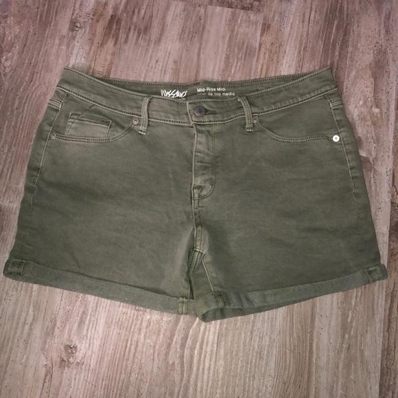 Mossimo Supply Co. Pants - 🔥Mossimo olive green mid rise denim shorts  10